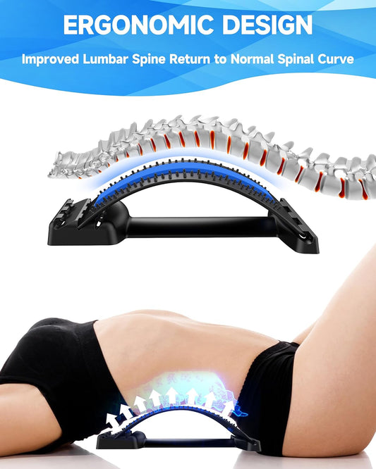 Confort Lumbar - Estira Espalda // Alivio INSTANTÁNEO del DOLOR DE ESPALDA - 65% de Descuento