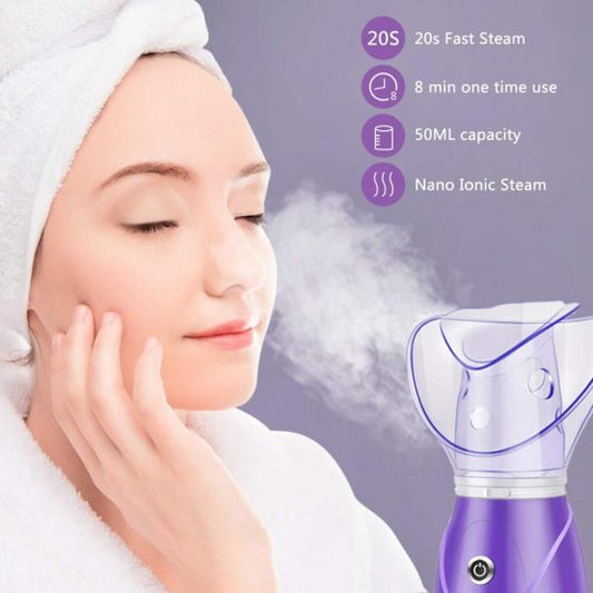 Vaporizador Beauty Limpieza Facial // Limpieza profunda de la piel eliminando el acné y maleza de la piel