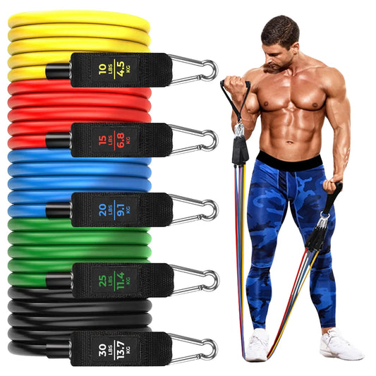 Fitness Flex PRO 11 Pieza // +150 Ejercicios para Hombre y Mujer